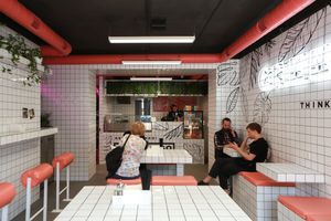 Green+Go Bar
Vegan/ Vegetarian
Sandwiches, wraps, smoothies, bowls, desserts at Green+Go in Minsk