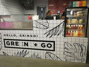 Counter at Green+Go in Minsk