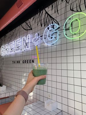 smoothie at Green+Go in Minsk
