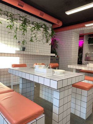 interior at Green+Go in Minsk