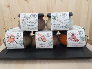 Vegan spreads. Photo by: Zelena japka on Facebook at Zelena Japka in Maribor