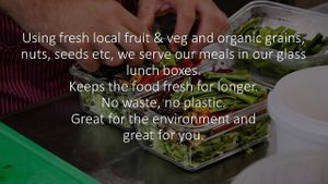 Our food at Rockin Beets in Bolzano