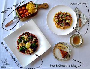 Our weekly freshly made menu. at Rockin Beets in Bolzano