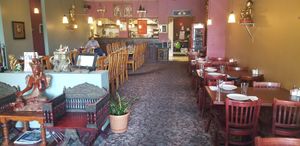 Dining area at Supon's Thai Kitchen in Bellingham