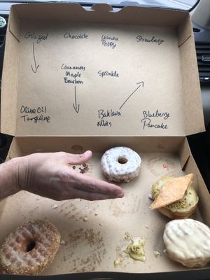 They went fast!! at Pepperbox Doughnuts - Design Center  in Charlotte