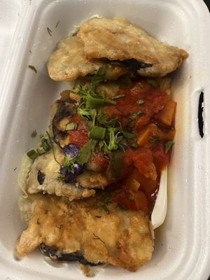 Eggplant   at Vilties Vaistinės Arbatine in Kaunas