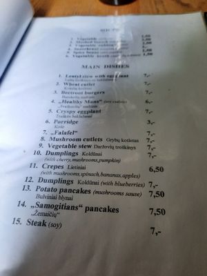  at Vilties Vaistinės Arbatine in Kaunas