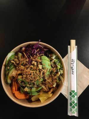 Aloha Bowl with Avocado at Po-K in Sliema