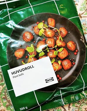 Plant balls from the shop at IKEA in Nagakute