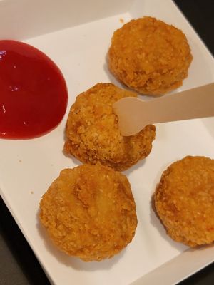 Plant chicken, I haven't confirmed 100% vegan at IKEA in Nagakute