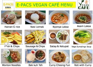 No where to go for this long weekend? Come to E-PACS Vegan Cafe! at E-PACS Vegan Cafe in East Tamaki