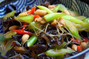 Stir fried mixed vegetables  at E-PACS Vegan Cafe in East Tamaki