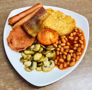 all day breakfast at E-PACS Vegan Cafe in East Tamaki