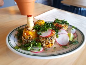 Elote at El Planta in South Brisbane