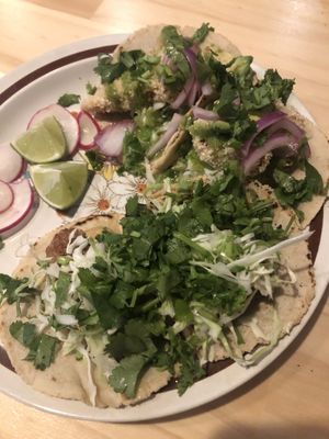 Broccoli tacos, special ‘crab’ tacos at El Planta in South Brisbane