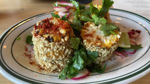 Elote at El Planta in South Brisbane