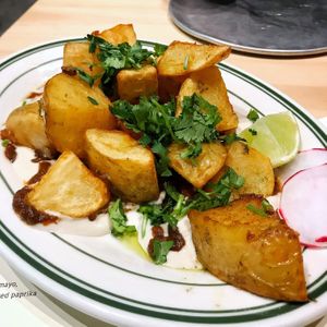 Potato dish for starter (I forget the name) at El Planta in South Brisbane