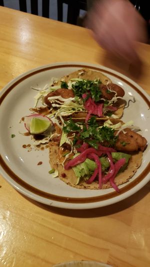 'Fish' tacos at El Planta in South Brisbane
