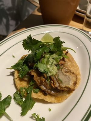 Artichokes tostada   at El Planta in South Brisbane