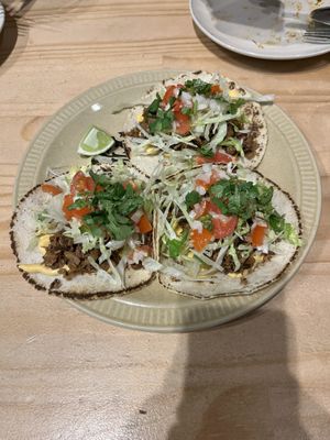 Carne tacos   at El Planta in South Brisbane