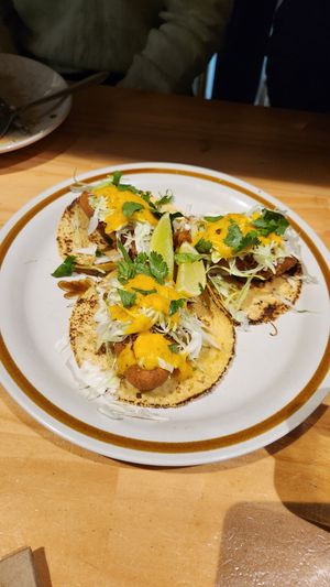 Pescado tacos at El Planta in South Brisbane