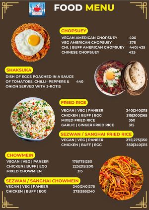 Food Menu Page 7 at Ace Himalayan Cafe Restaurant & Bar in Kathmandu