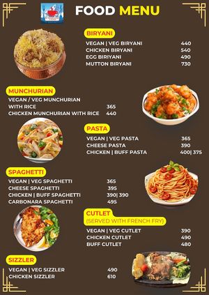 Food Menu Page 10 at Ace Himalayan Cafe Restaurant & Bar in Kathmandu