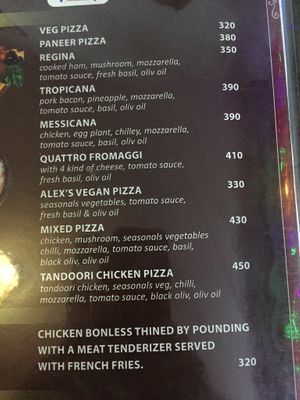 Menu at Ace Himalayan Cafe Restaurant & Bar in Kathmandu