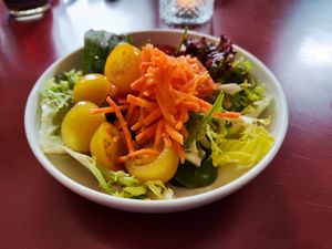 Starter salad at Piu - Schiffbau in Zurich