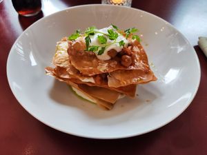 Lasagne - looks great, tastes pretty good at Piu - Schiffbau in Zurich