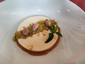 Panna cotta - highly recommended at Piu - Schiffbau in Zurich