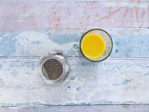 healing Anti-Inflammatory Shot: Turmeric, Ginger, black Pepper, Lime at Deanna Day Spa in Seminyak