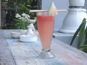 pressed Juice "Hydrate": Watermelon, Lime and Mint at Deanna Day Spa in Seminyak