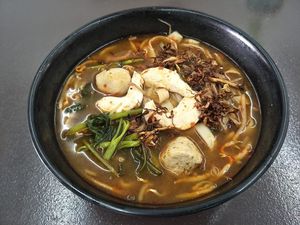 Veg Prawn Mee at Soon Tet BCH in Selangor