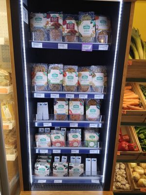 Vegan at NaturaSi in Barcelona