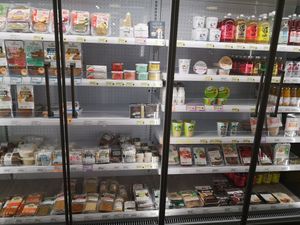 Vegan at NaturaSi in Barcelona