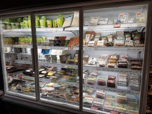 fridge at NaturaSi in Barcelona