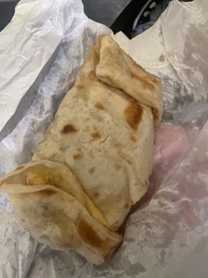 Vegan wrap  at The Roti Shack in Cairns