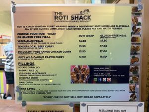   at The Roti Shack in Cairns