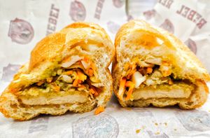 OBOY Healthy sandwich at Epi x Rebel in Central Singapore