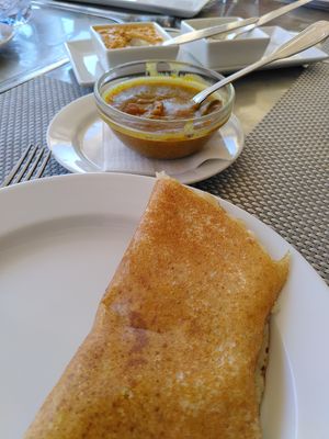 Dosa at United Kitchens of India in Vilamoura