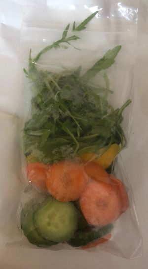 Bag of salad!   at Punjab Grill in Abu Dhabi