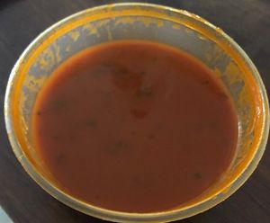 Tomato soup  at Punjab Grill in Abu Dhabi