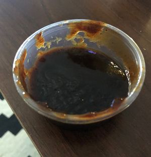 Tamarind chutney   at Punjab Grill in Abu Dhabi