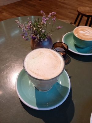 Chai Latte at Plants & Cakes in Frankfurt