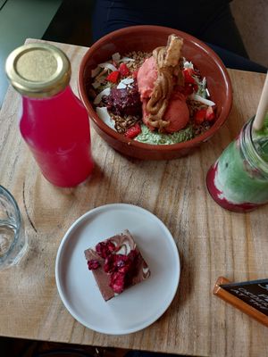 Black Forest Brawnie at Plants & Cakes in Frankfurt