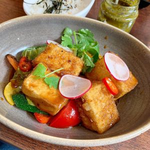 Spicy Miso Towka at Sentro in Helsinki