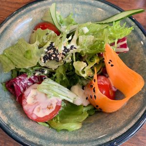 Starter salad at Sentro in Helsinki