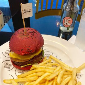 Karma burger 💜💜💜 at Karma in Panama City