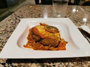 Milanesa Parm at Karma in Panama City